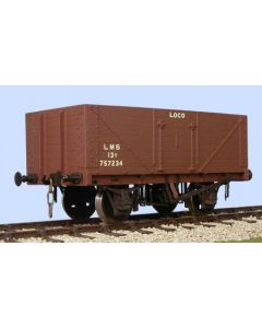 LMS 7 Plank Loco Coal Wagon. Bausatz